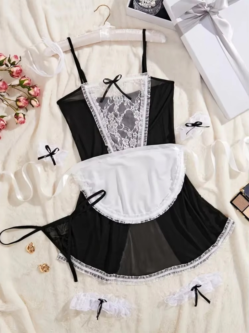 Ensemble de lingerie sexy pour - Lace Bralette Set avis et prix
