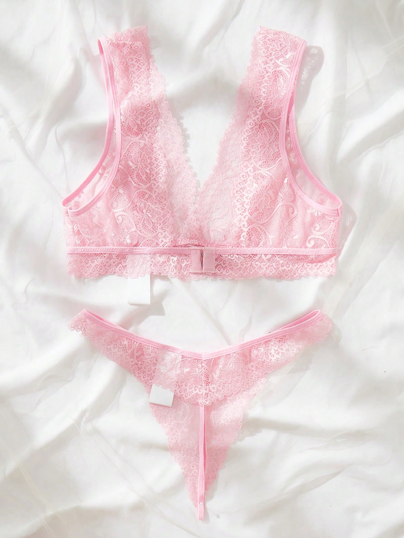 Ensemble de lingerie en dentel - Lace Bralette Set avis et prix