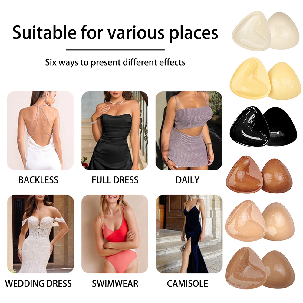 Coussinets de soutien-gorge St - Push Up Bra Silicone avis et prix